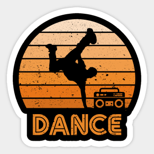 Retro Dance Sticker